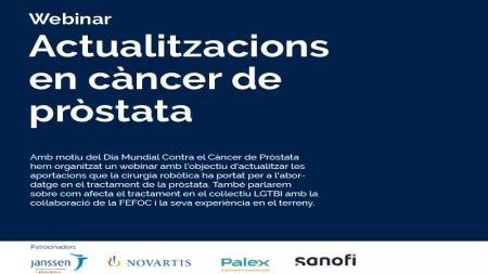 Webinar: Actualitzacions en càncer de pròstata