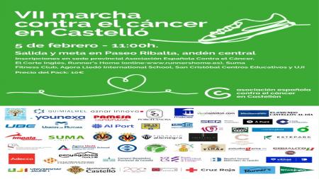 VII marcha contra el cáncer en Castellón