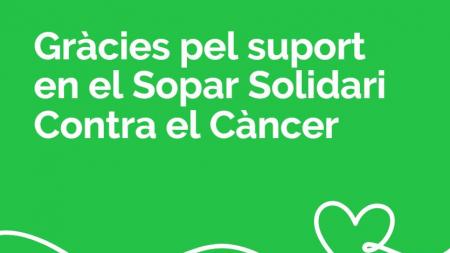Sopar Solidari Contra el Càncer 