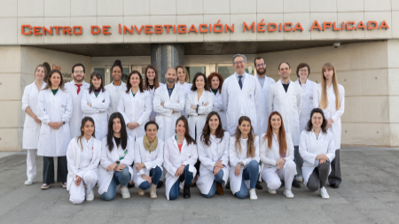 Equipo del Cima Universidad de Navarra que ha llevado a cabo la investigación.